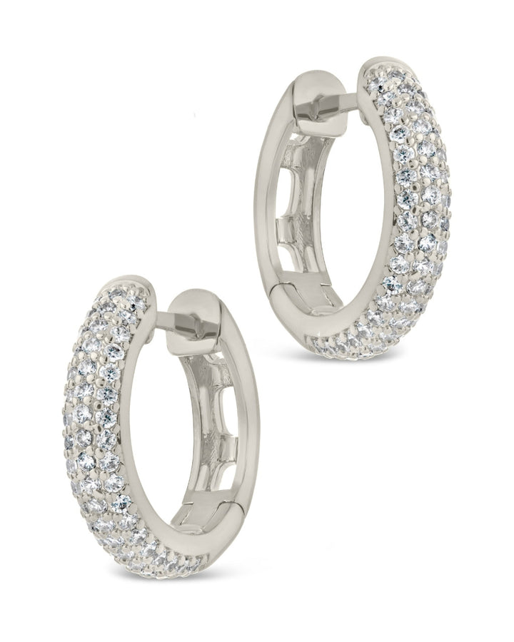 Raquel CZ Micro Hoop Earrings