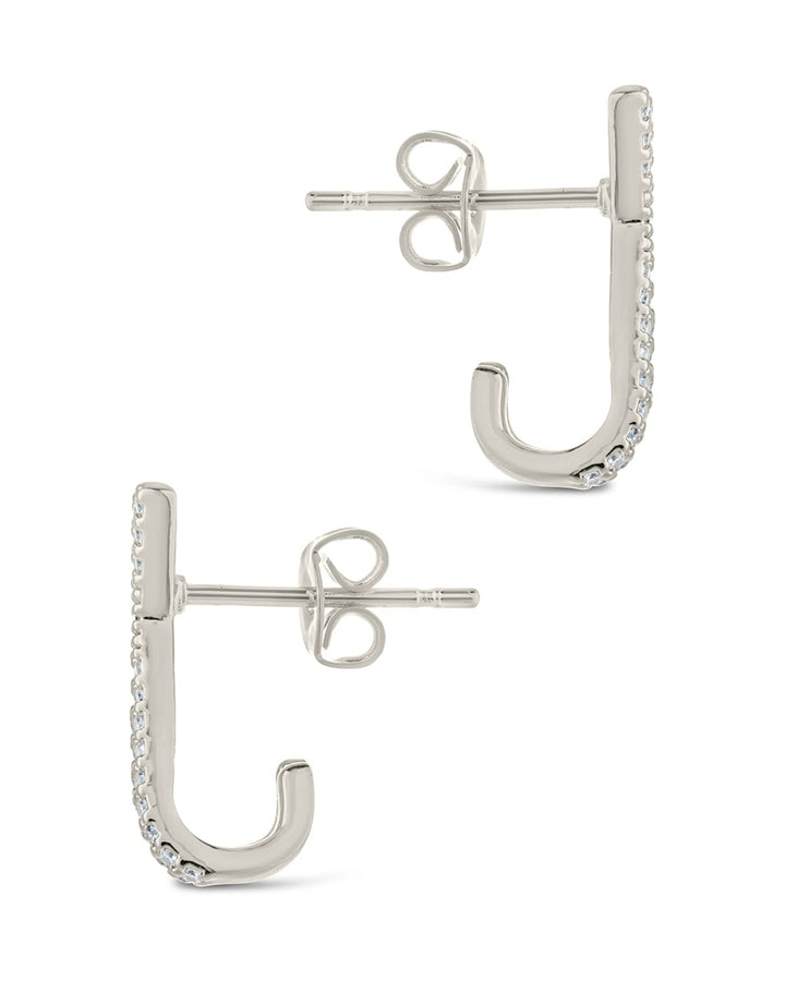 Katie CZ Cross Stud Earrings