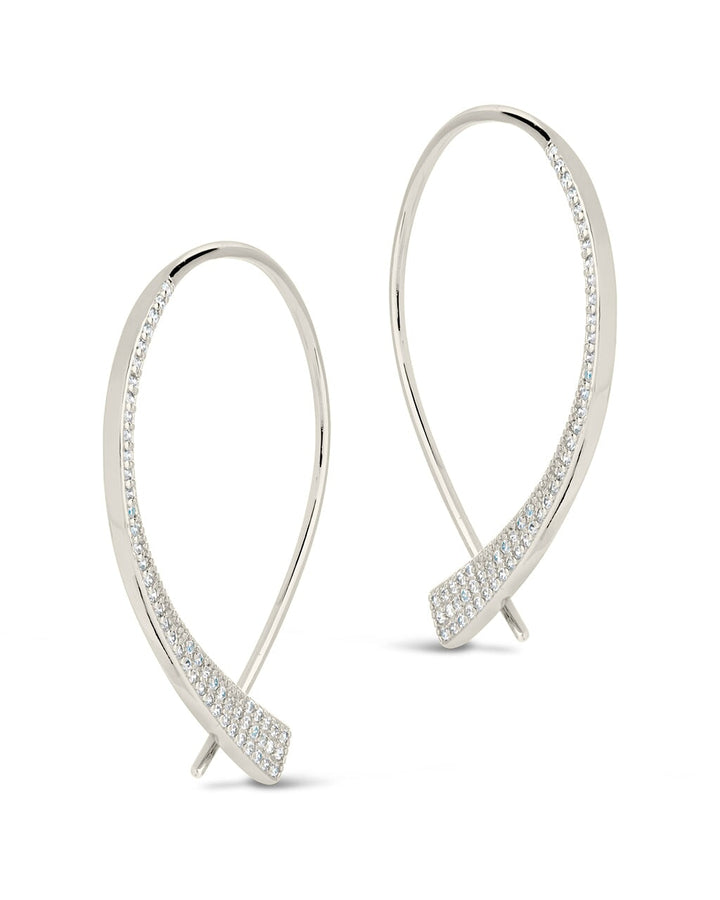 Carlotta CZ Threader Earrings