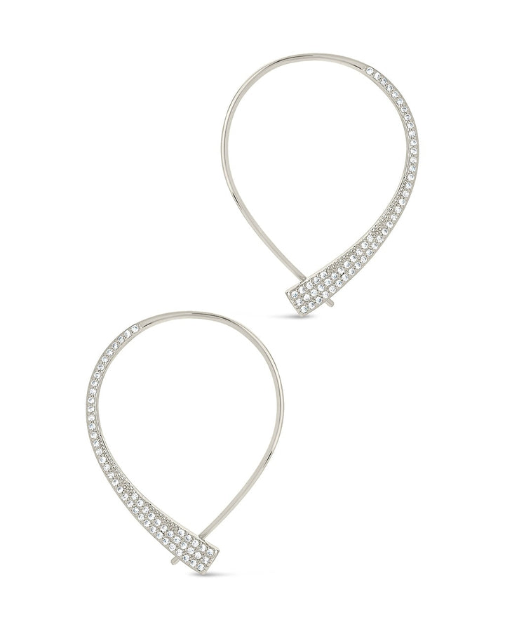 Carlotta CZ Threader Earrings
