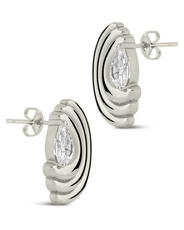 Kouign Amann CZ Stud Earrings