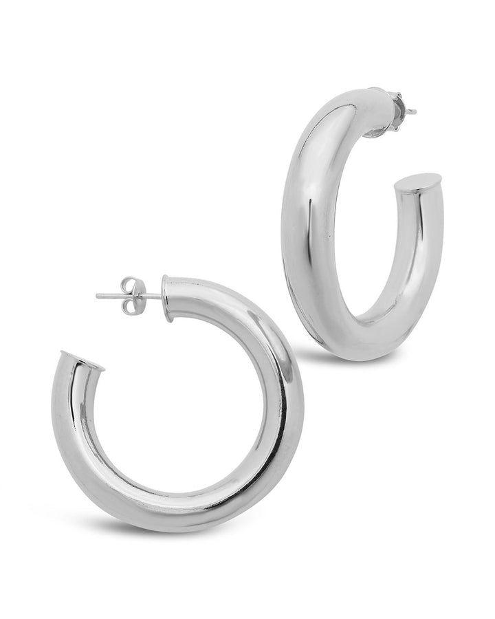 Thick Hollow Hoops