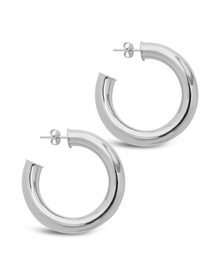 Thick Hollow Hoops