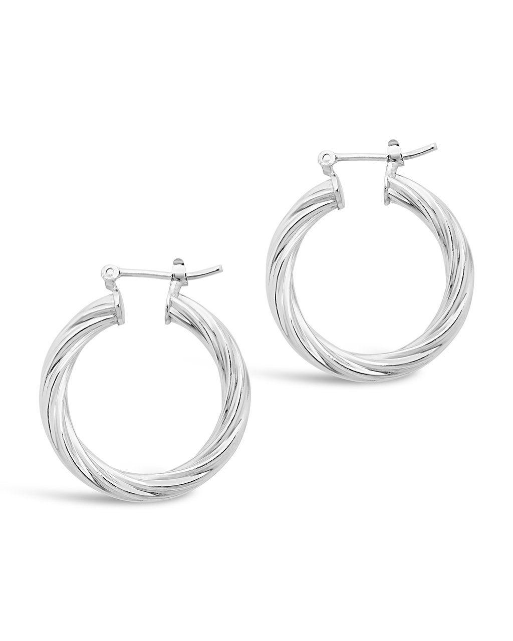 Twisted Hollow Hoops