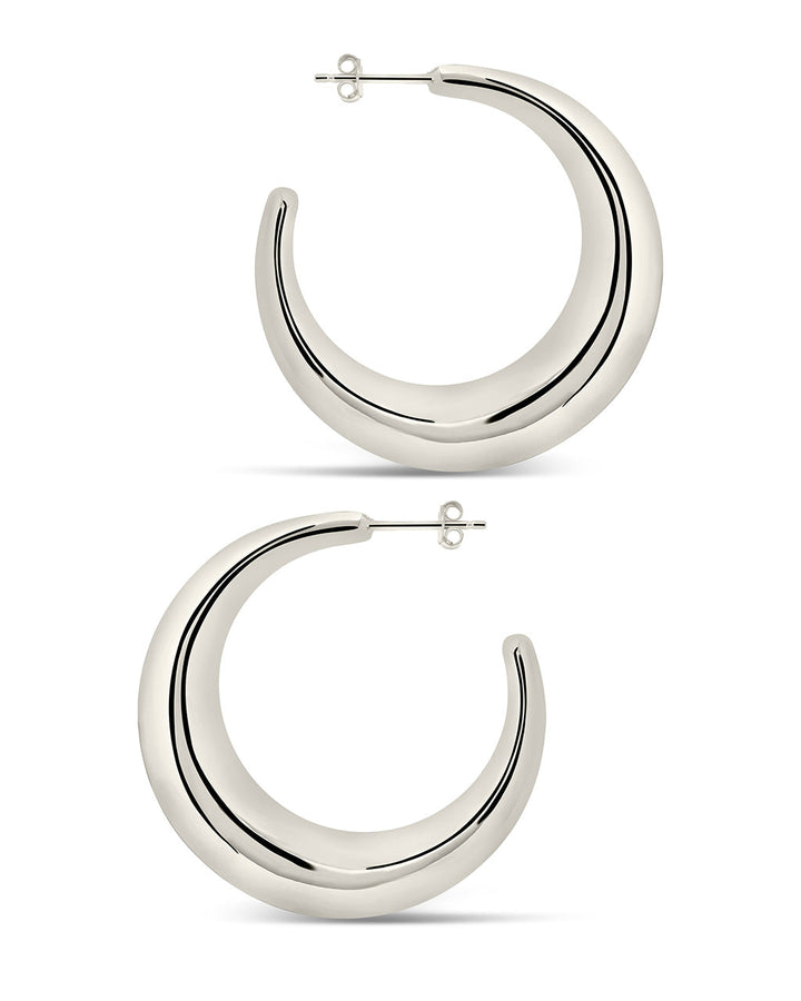 Trixie Tube Hoop Earrings