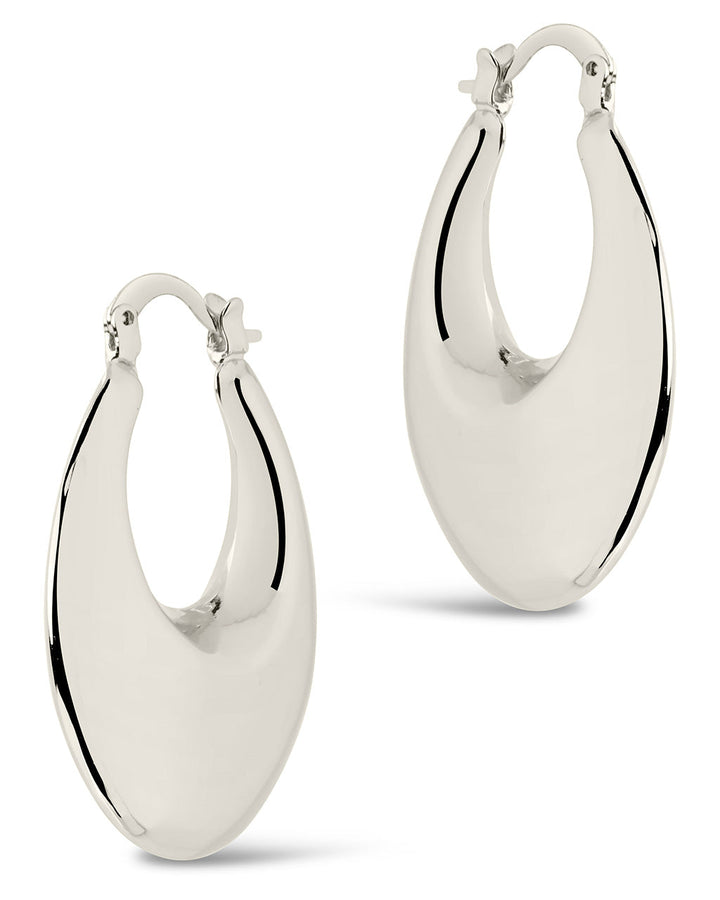 Capri Tube Hoop Earrings