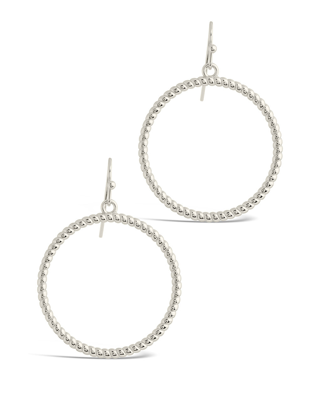 Terina Circle Dangle Earrings