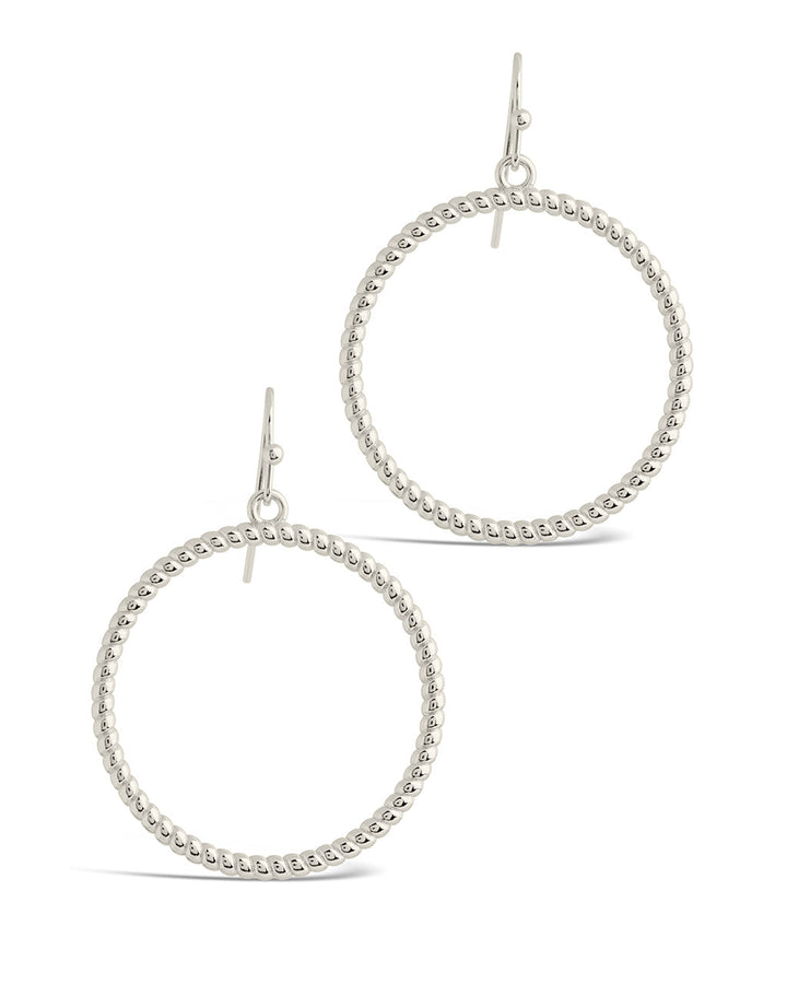 Terina Circle Dangle Earrings