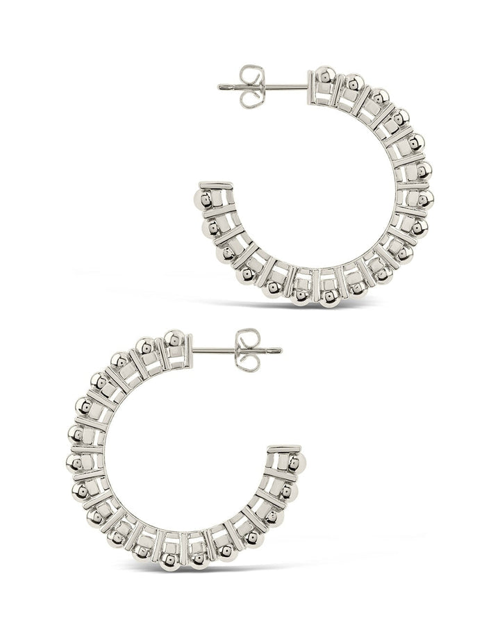 Kit Bubble Polished Hoop Earrings