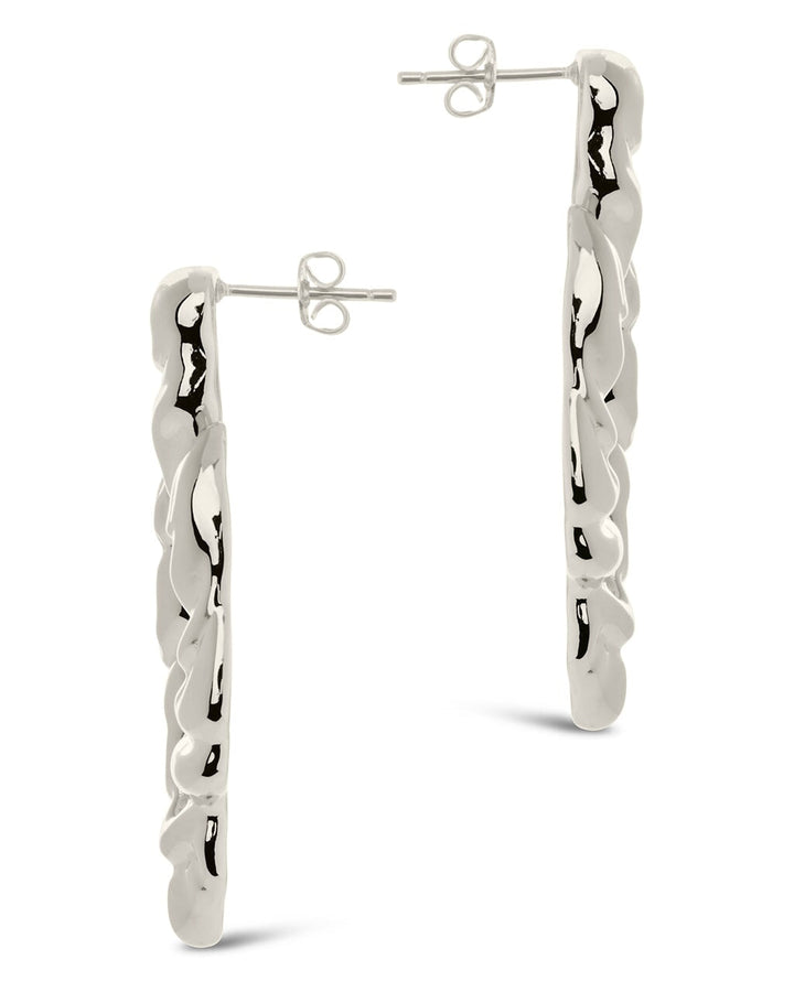 Tali Molten Metal Chunky Drop Earrings