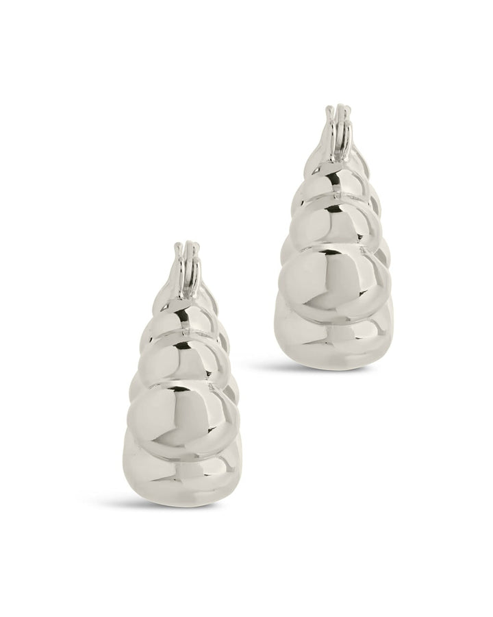 Petite Croissant Hoop Earrings