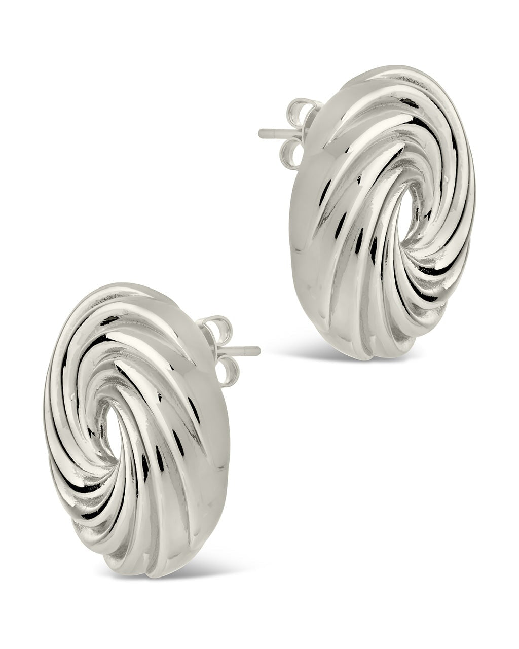 Cruller Stud Earrings