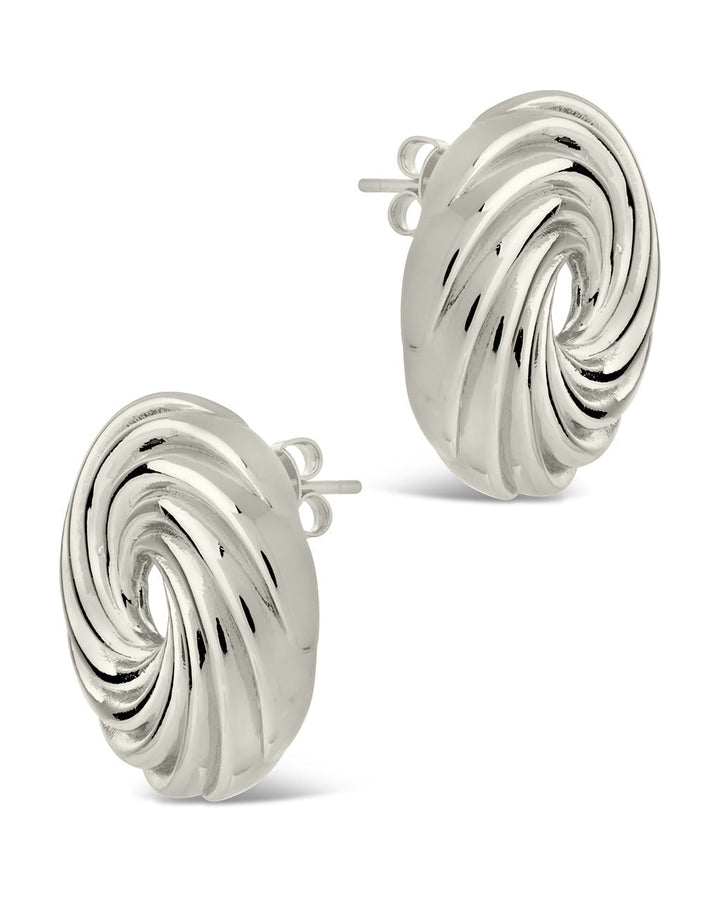 Cruller Stud Earrings