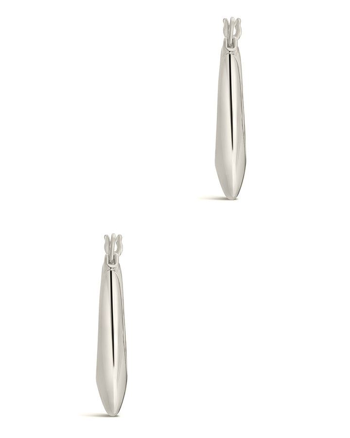 Indy Elongated Hoop Earrings