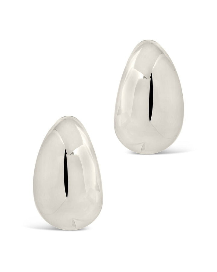 Eclipse Polished Hoop Earrings