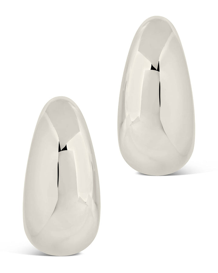 Eclipse Polished Hoop Earrings