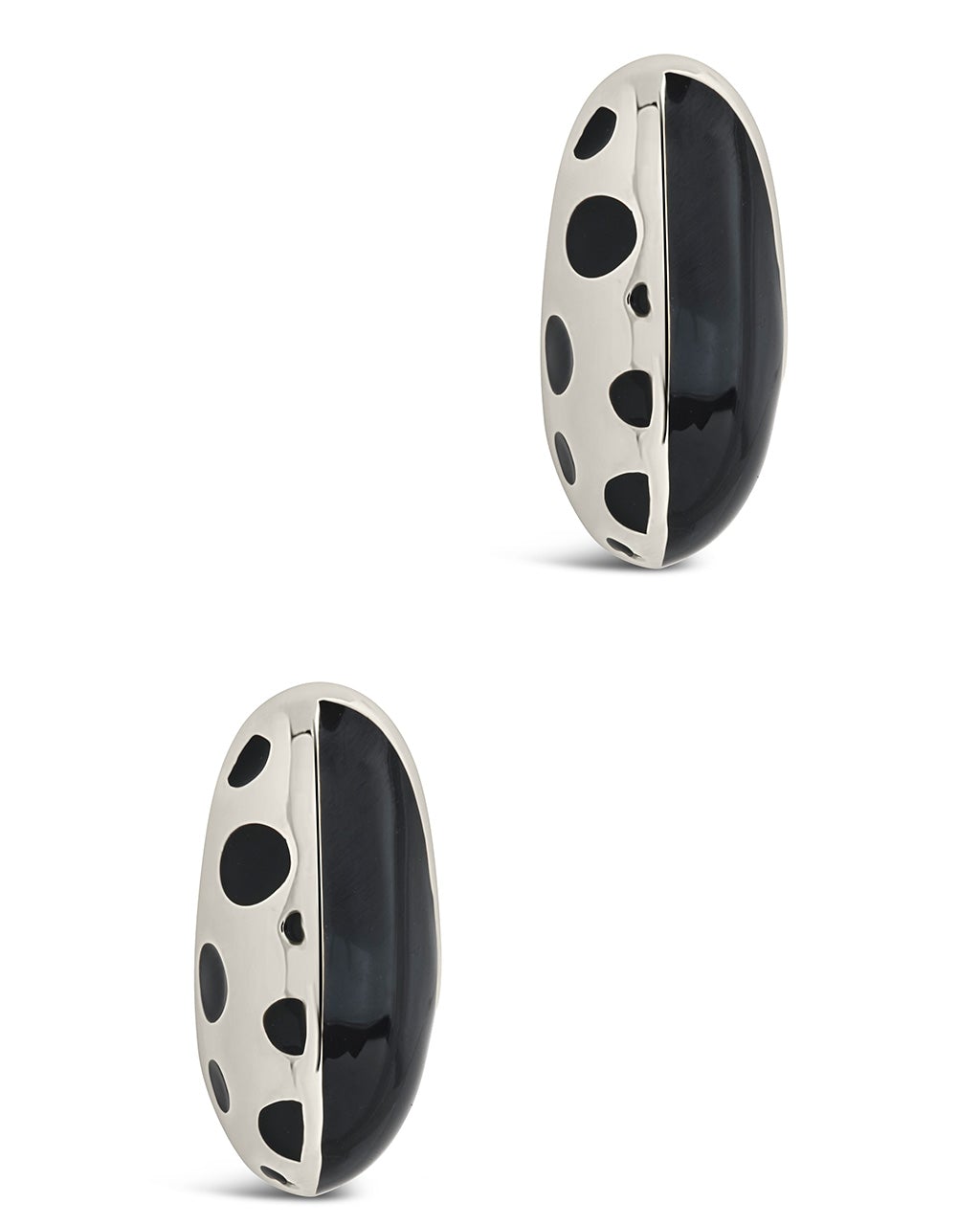 Lisha Enamel Hoop Earrings