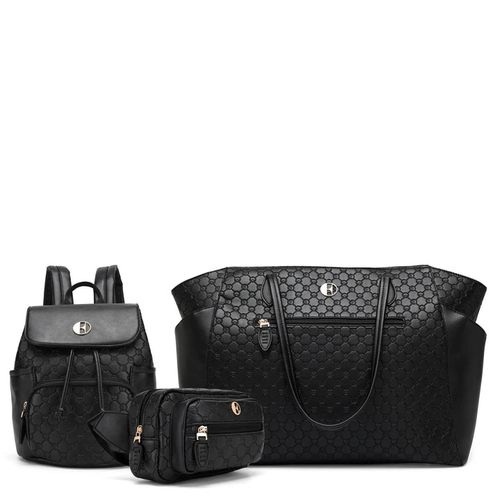 Compass 3 Piece Weekender, Backpack & Crossbody Set