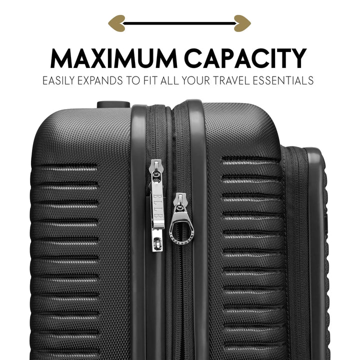 Voyage Escape Expandable 3 Piece Luggage Set