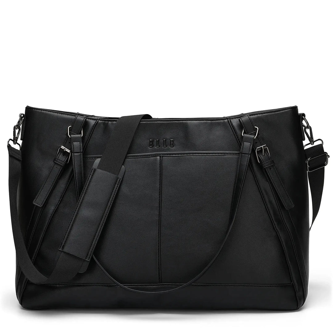 Leisure Luxe 33L Vegan Leather Weekender Tote Bag