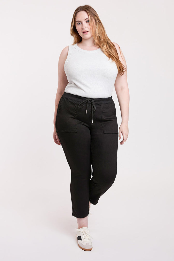 Women's Plus High Rise Pull On Straight  Jogger