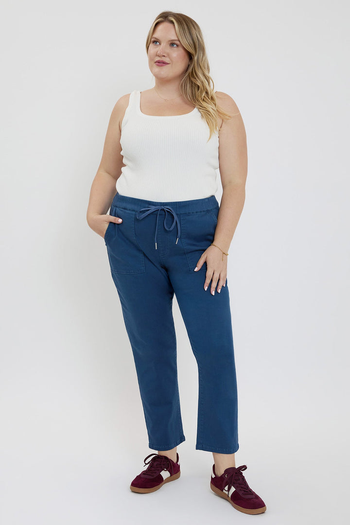 Women's Plus High Rise Pull On Straight  Jogger