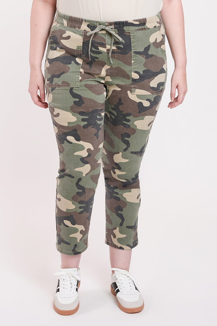 Women's Plus High Rise Pull On Straight  Jogger