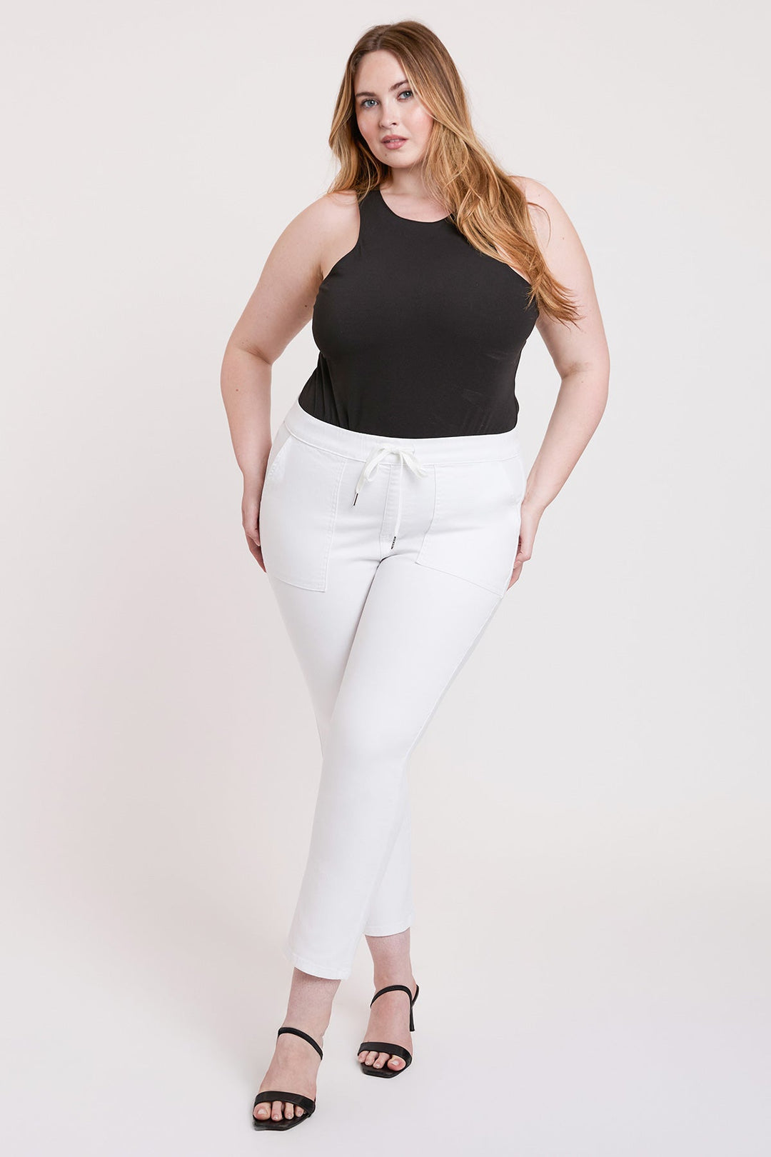 Women's Plus High Rise Pull On Straight  Jogger