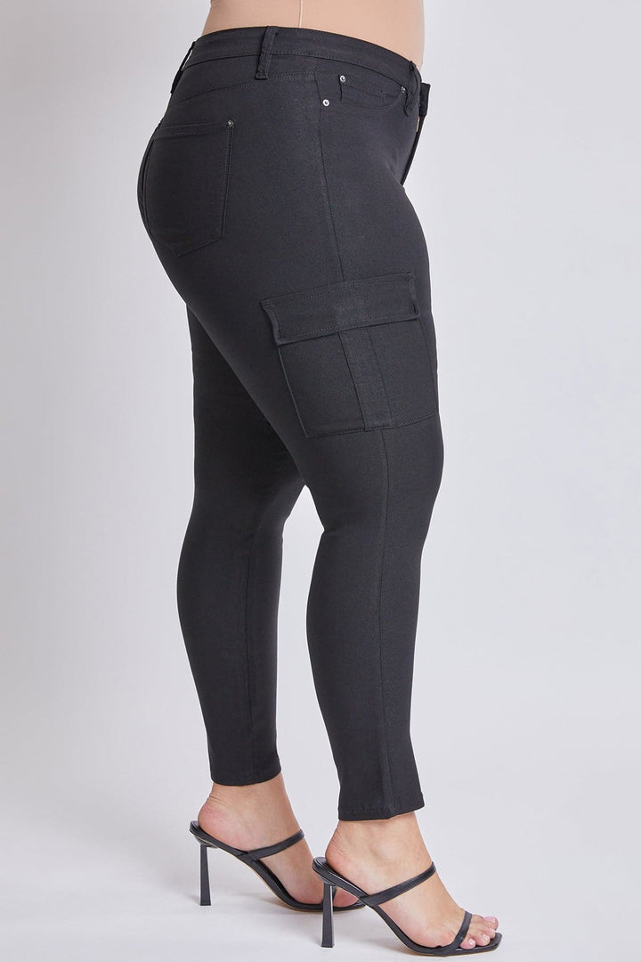 Women's Plus Hyperstretch Skinny Cargo Pants