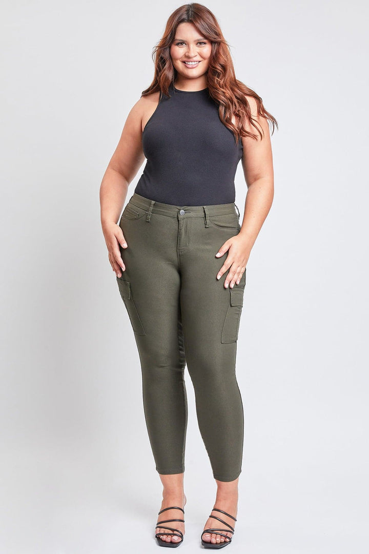 Women's Plus Hyperstretch Skinny Cargo Pants