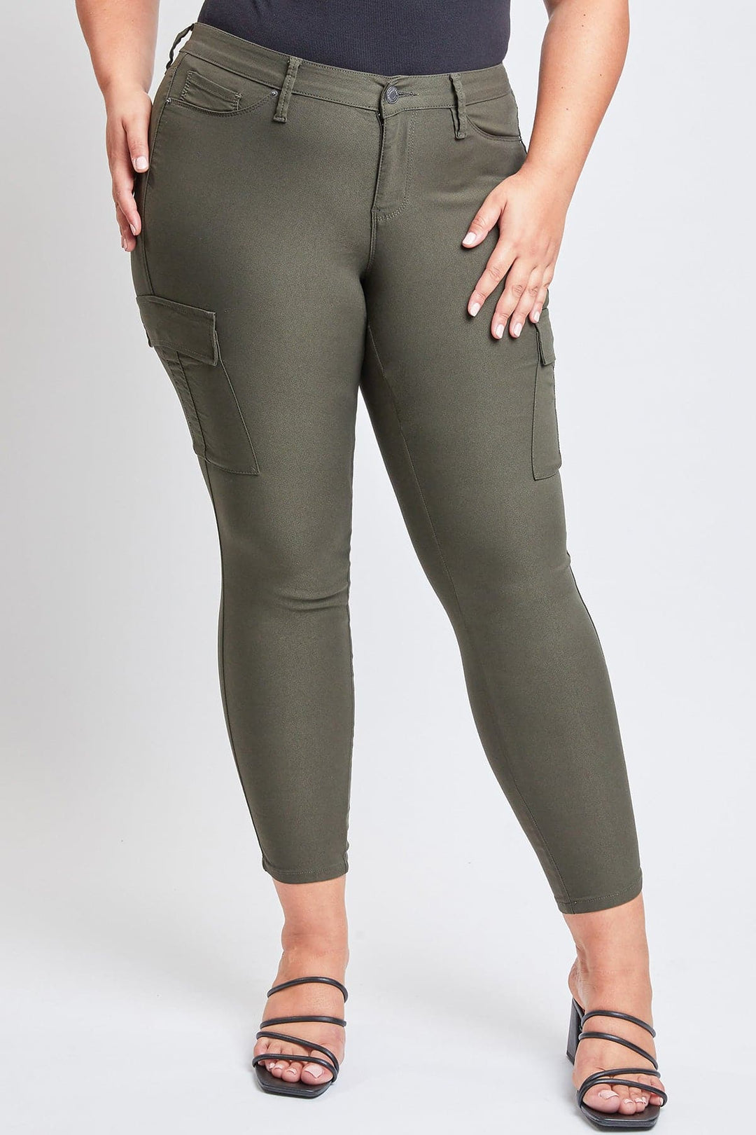 Women's Plus Hyperstretch Skinny Cargo Pants