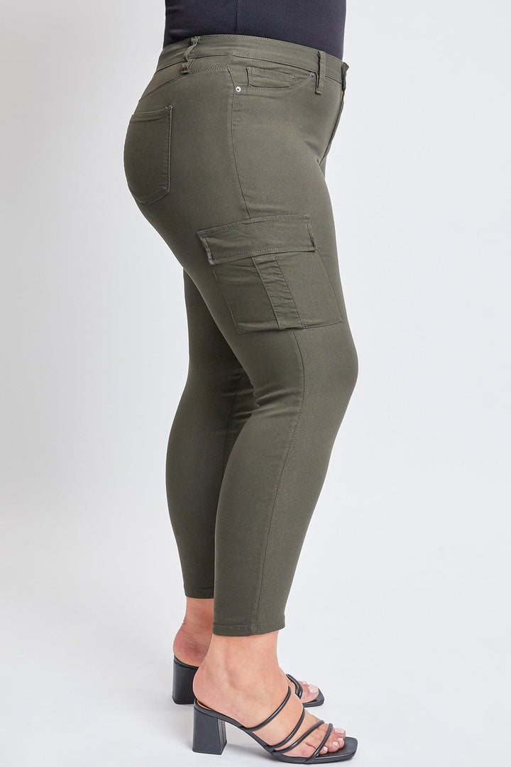 Women's Plus Hyperstretch Skinny Cargo Pants
