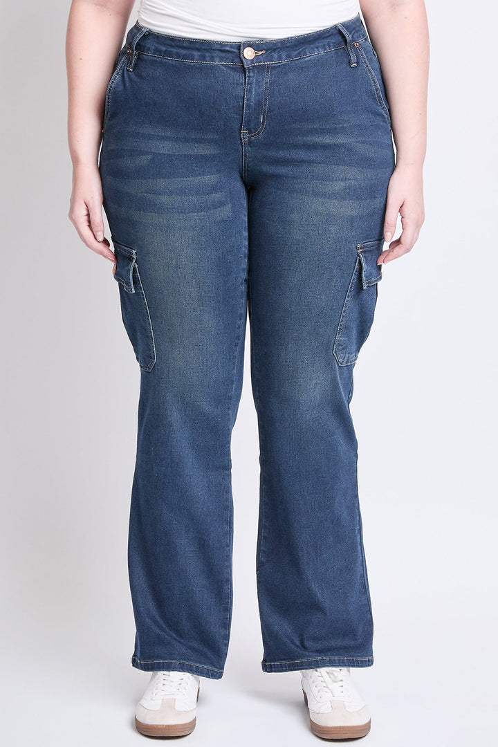 Women's Plus Low Rise Straight  Skater Jeans