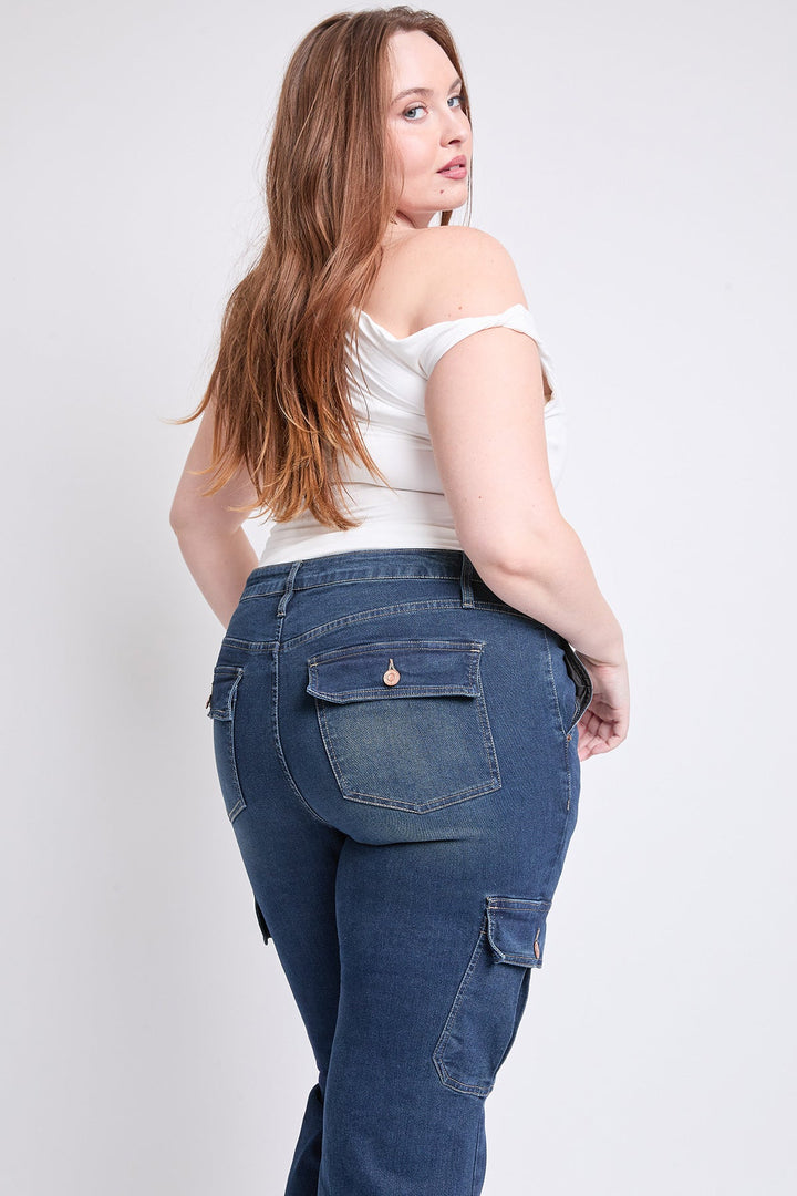 Women's Plus Low Rise Straight  Skater Jeans