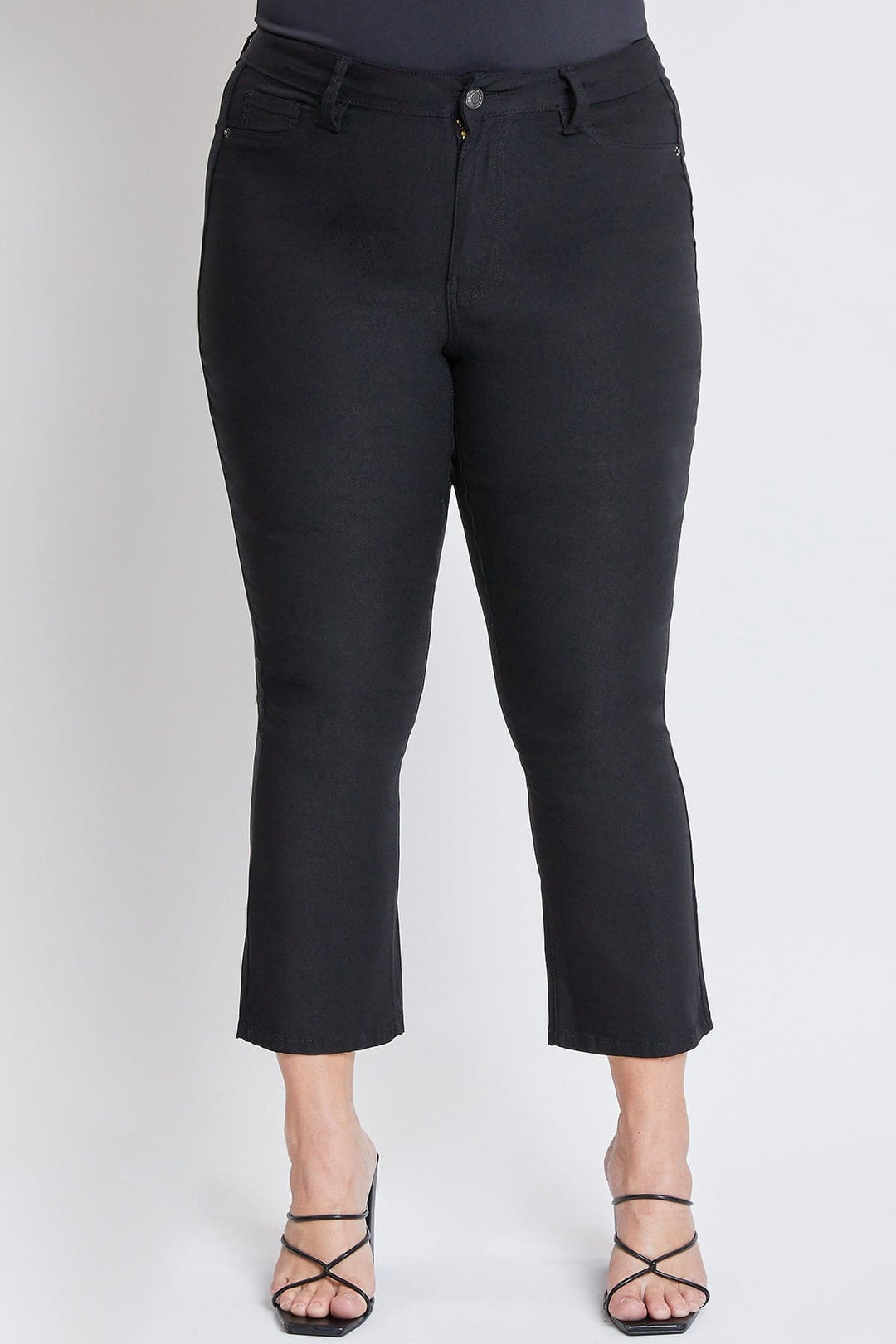 Women's Plus Hyperstretch Cropped Kick Flare Pants