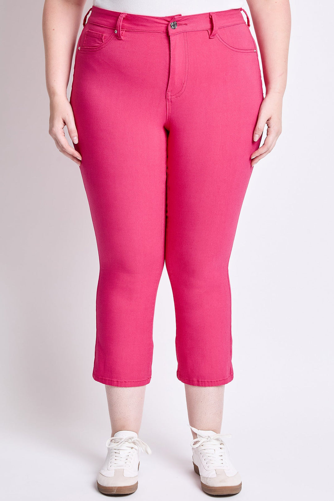 Women's Plus Hyperstretch Cropped Kick Flare Pants