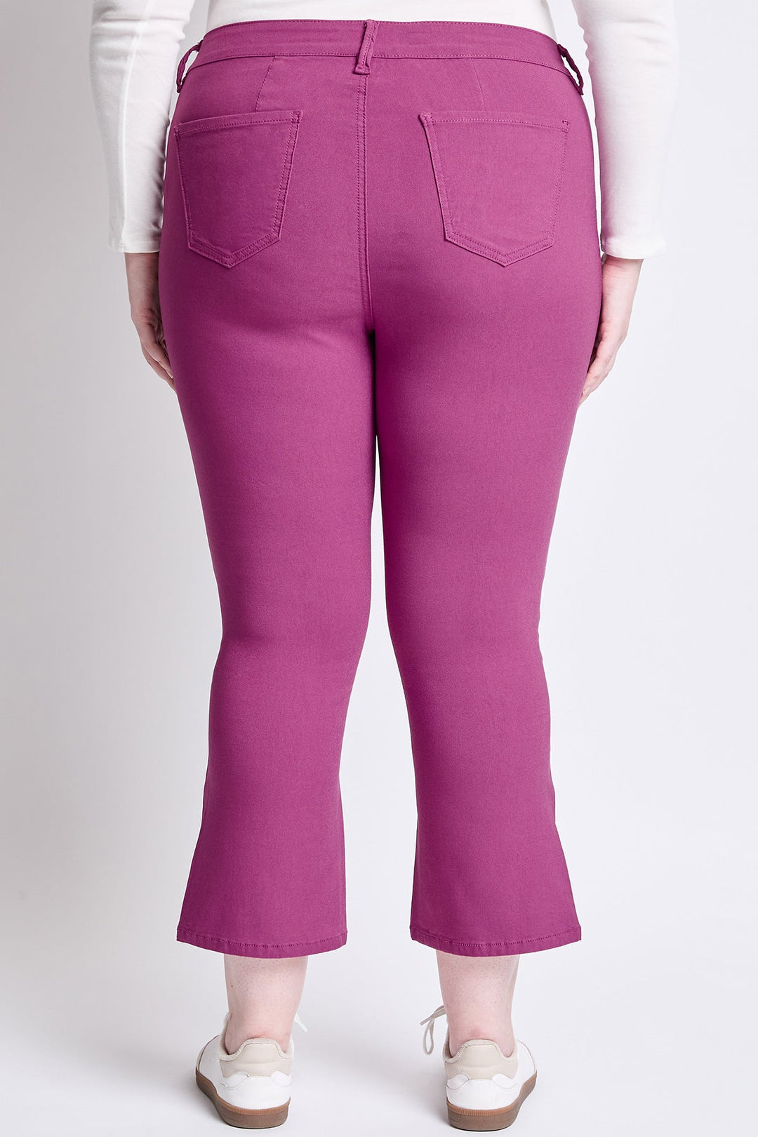 Women's Plus Hyperstretch Cropped Kick Flare Pants