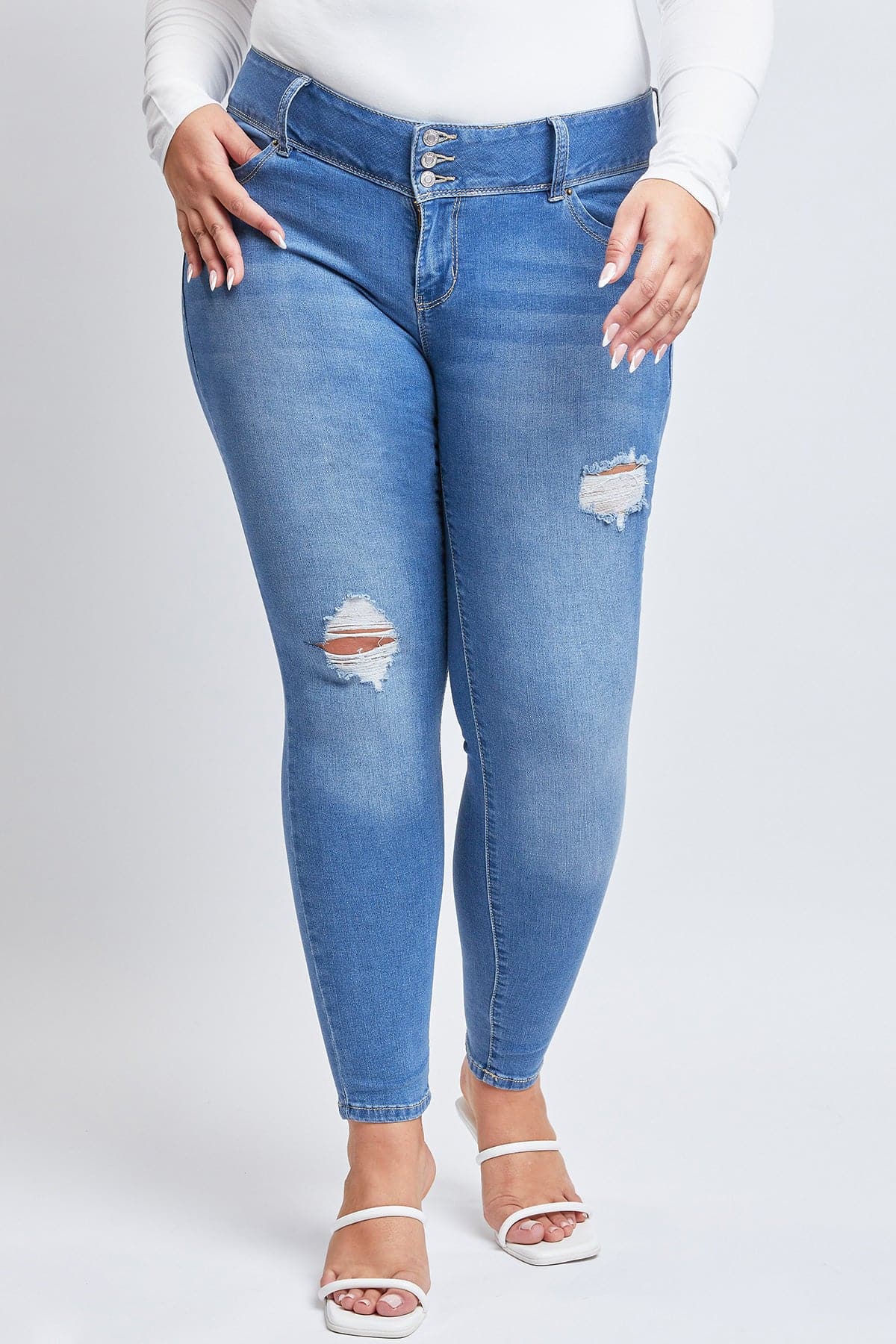 Women's Plus WannaBettaButt Skinny Jeans