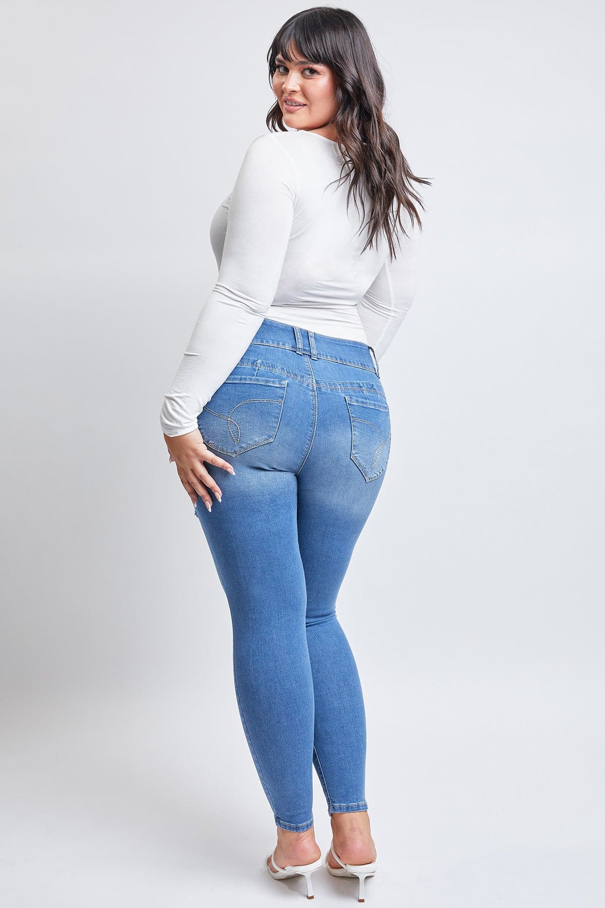 Women's Plus WannaBettaButt Skinny Jeans