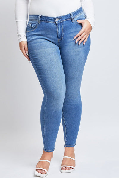 Women's Plus Sustainable WannaBettaButt Skinny Jeans