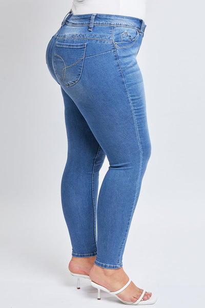 Women's Plus Sustainable WannaBettaButt Skinny Jeans