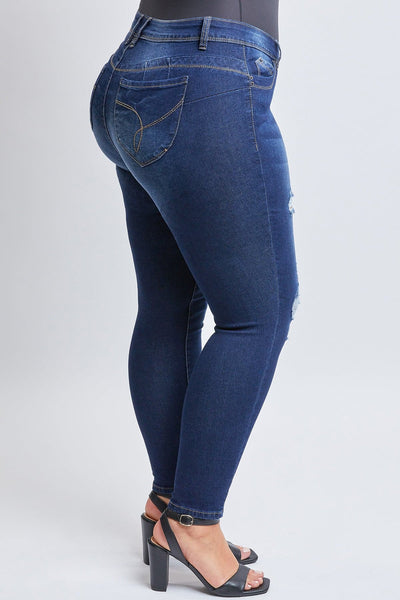 Women's Plus Sustainable WannaBettaButt Skinny Jeans