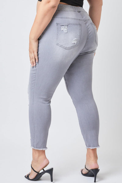 Women's Plus  Denim Ankle Jogger