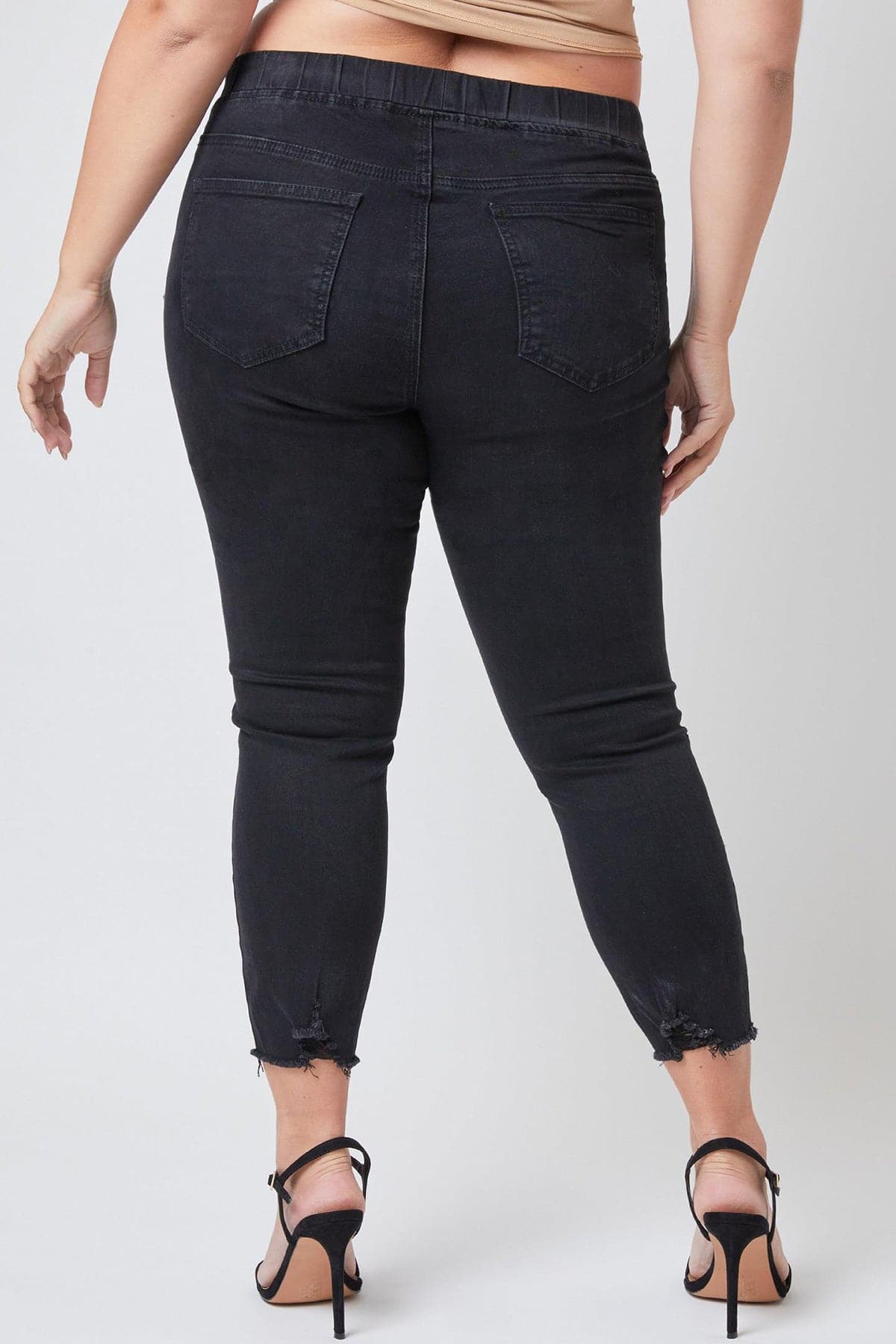 Women's Plus  Denim Ankle Jogger