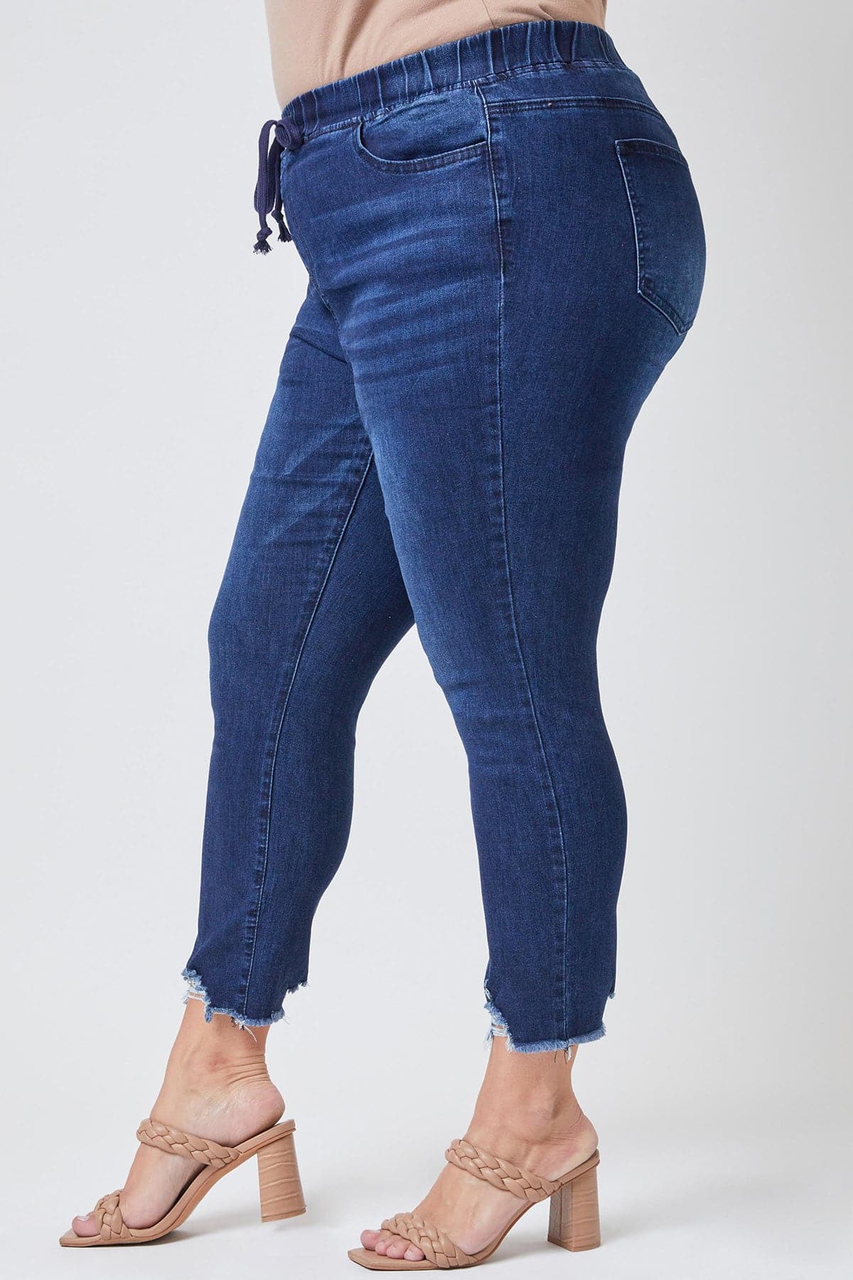 Women's Plus  Denim Ankle Jogger