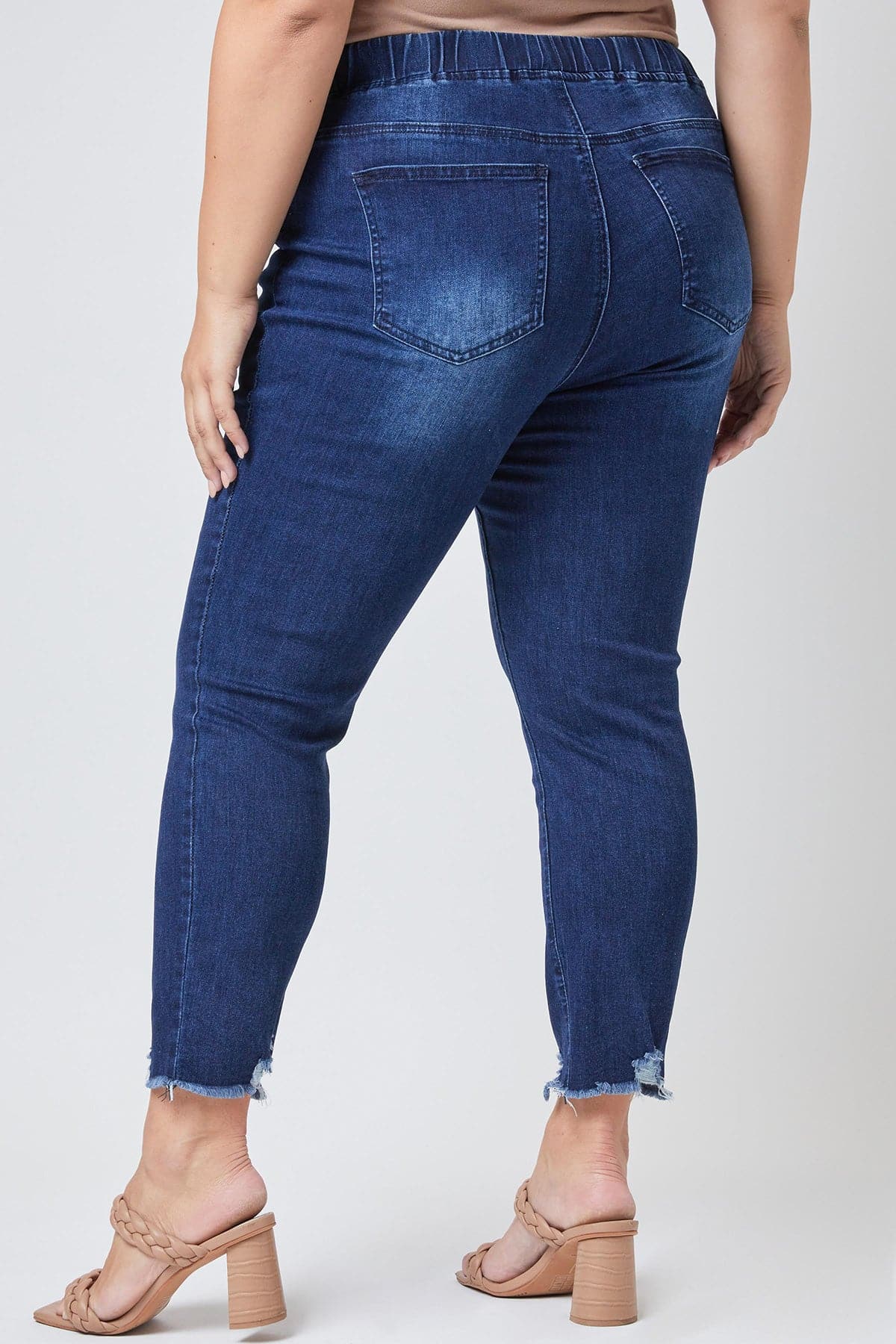 Women's Plus  Denim Ankle Jogger