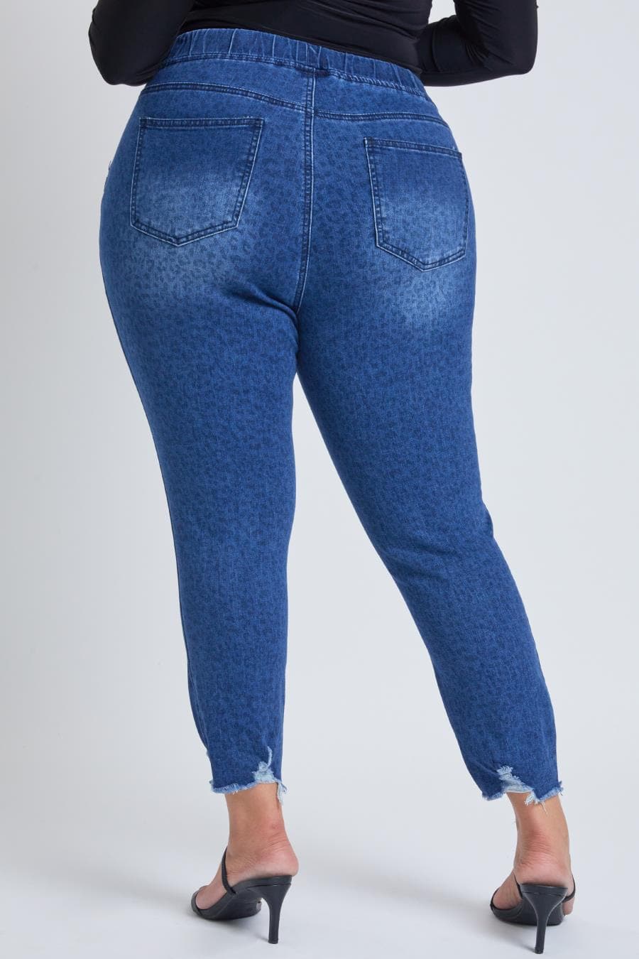 Women's Plus  Denim Ankle Jogger