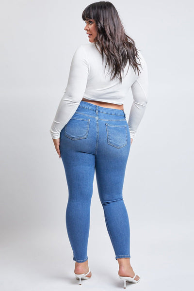 Women's Plus Size  Sustainable Curvy Fit  Skinny Jeans