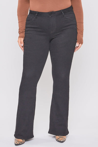 Women's Plus Size Basic Flare Jeans