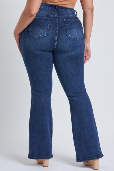 Women's Plus Size Basic Flare Jeans